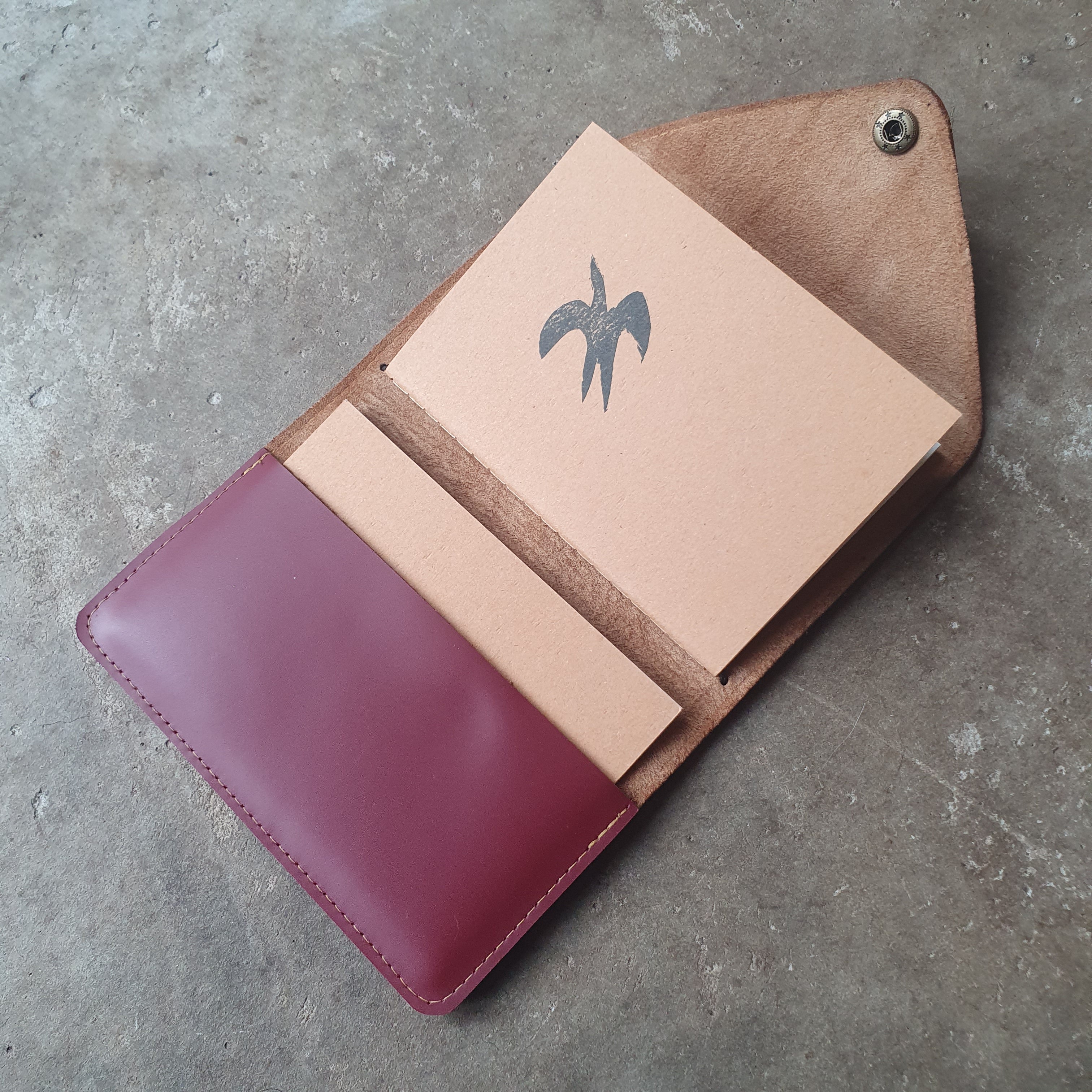 Leather-bound Sketchbook