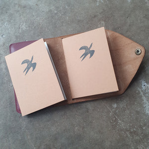 Leather-bound Sketchbook