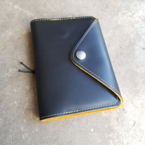 Leather-bound sketchbook