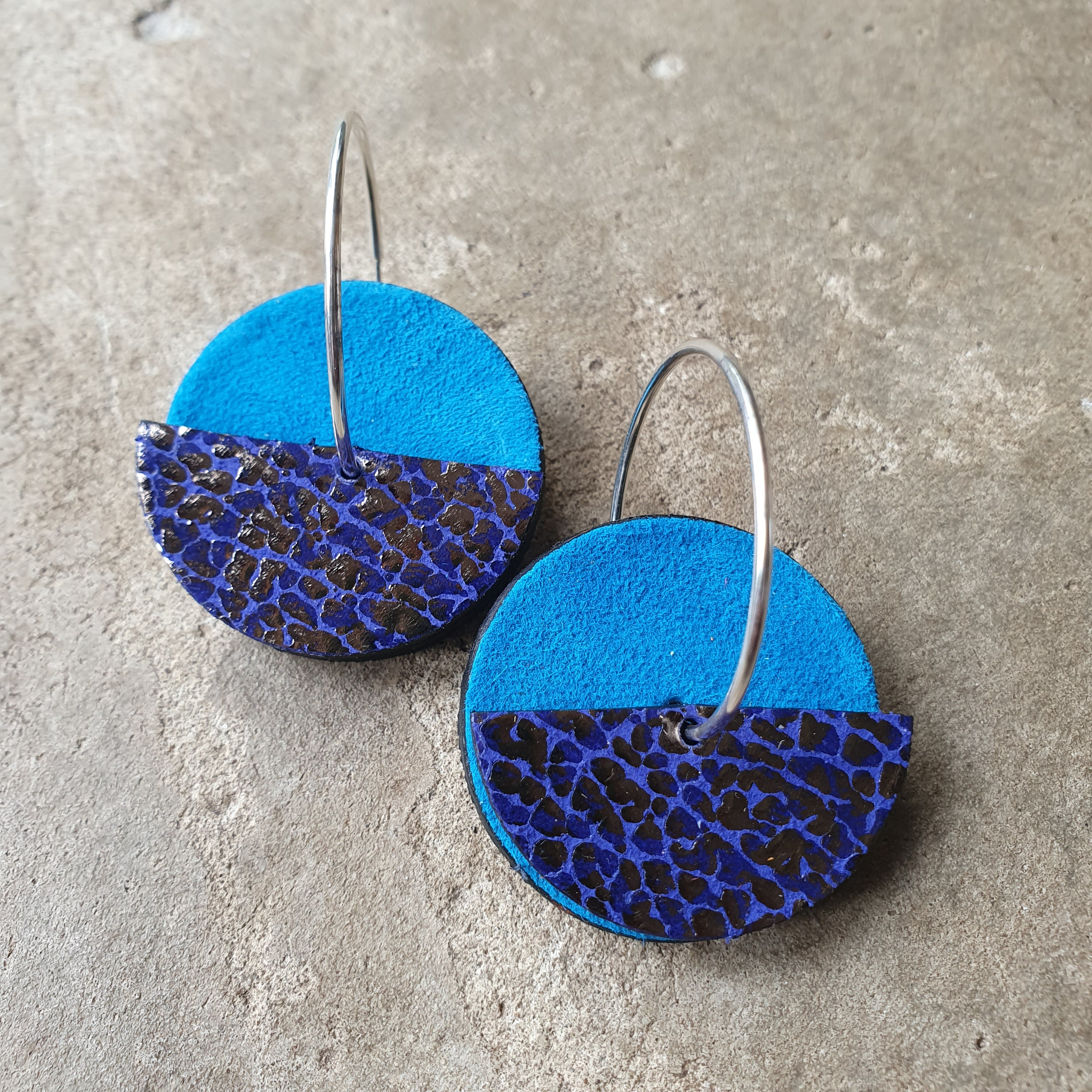 Crackle glaze hoops