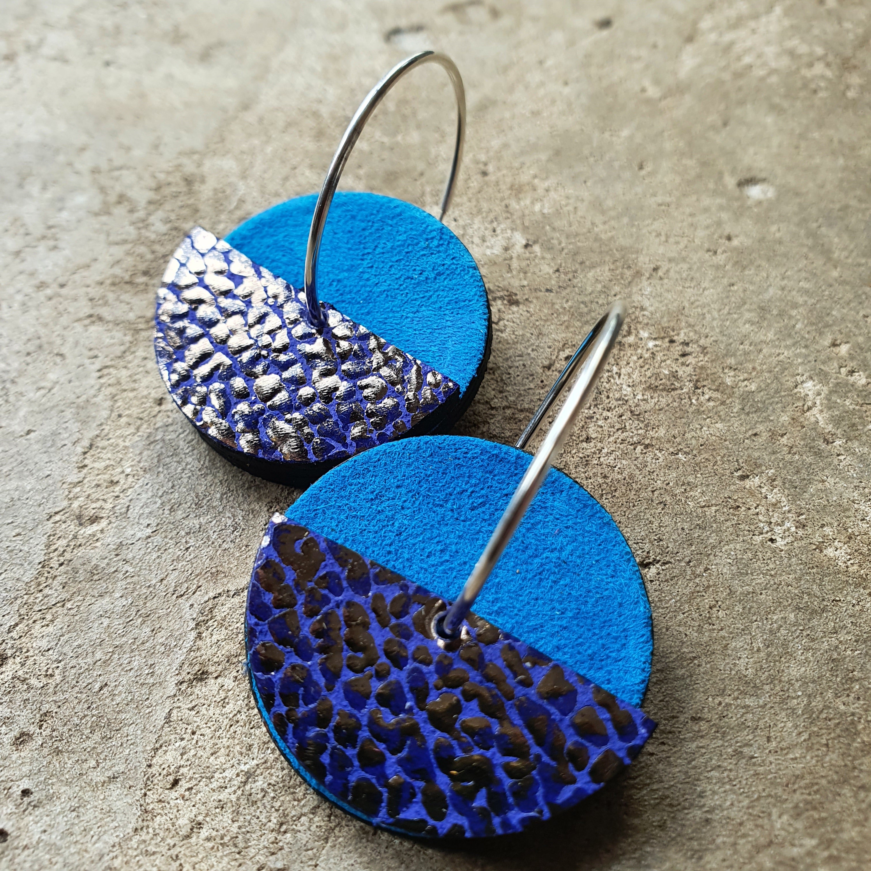 Crackle glaze hoops