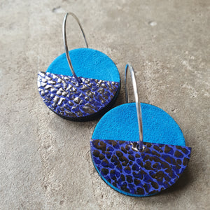 Crackle glaze hoops