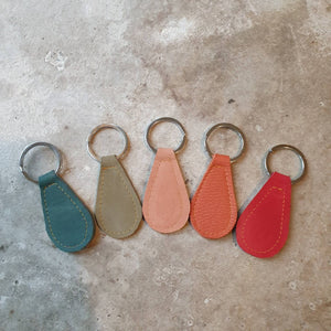 Chunky leather keyrings