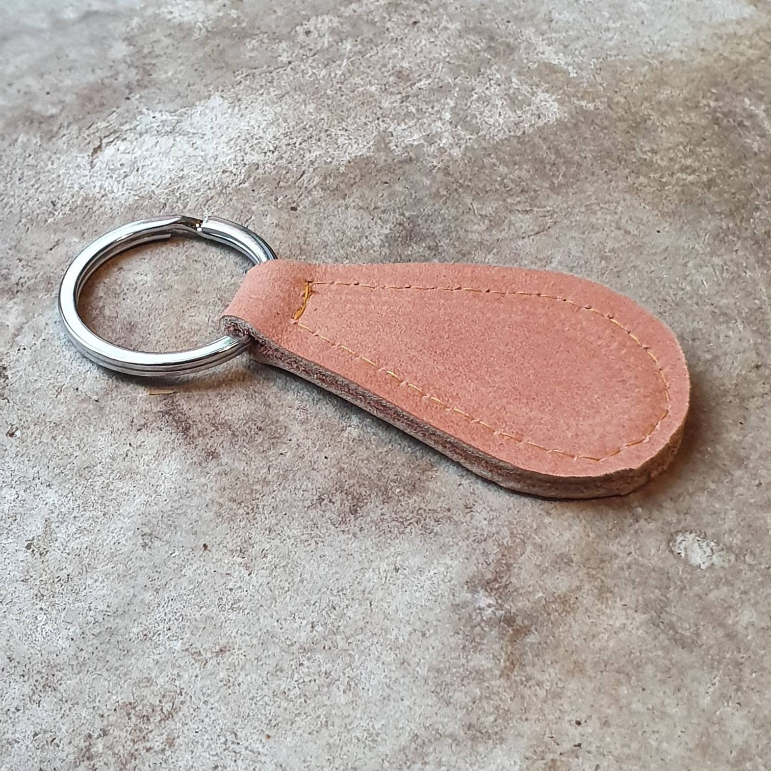 Chunky leather keyrings